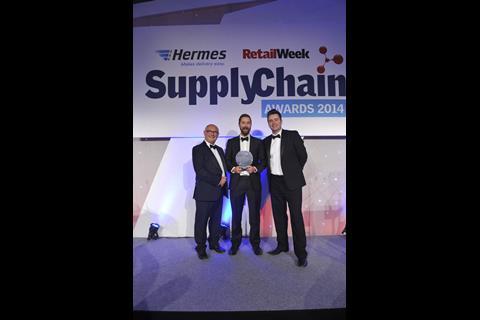 Tom Dart from Asda took home The Yodel Supply Chain Rising Star of the Year award